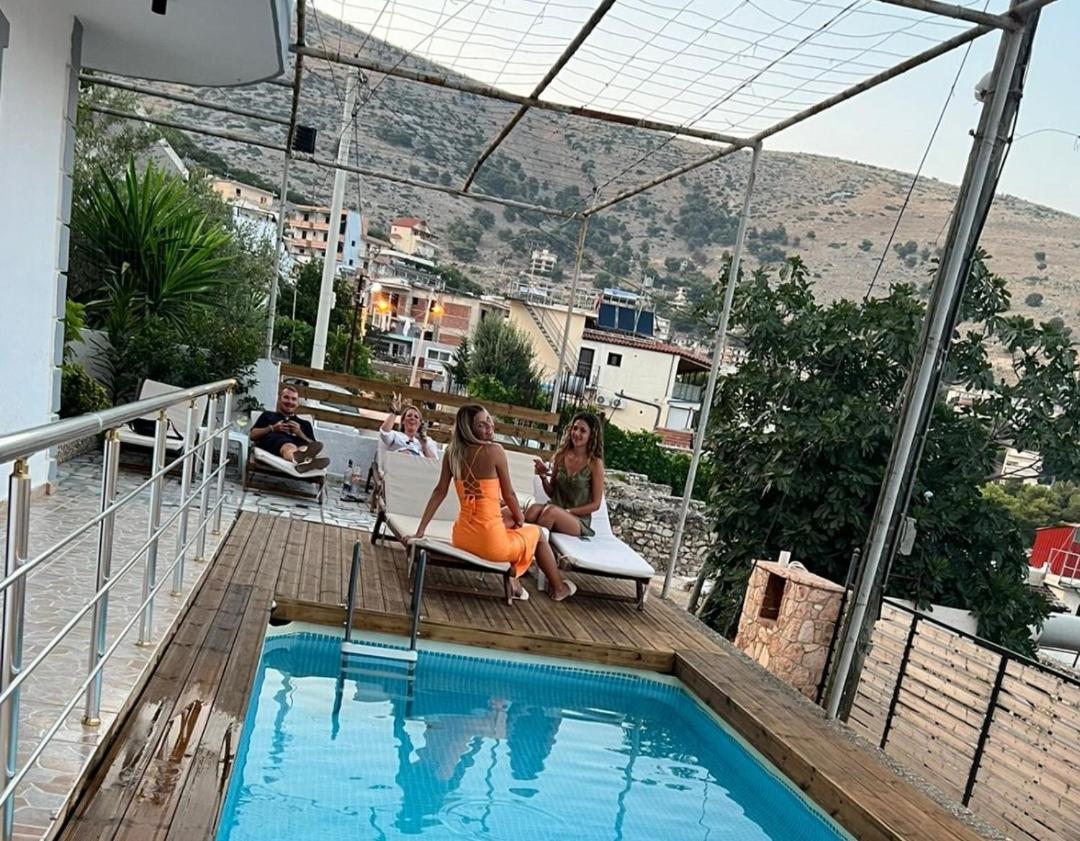 Apartments Sadiku With Sea View Sarande Exterior photo